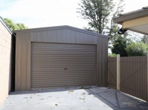 single car garage shed